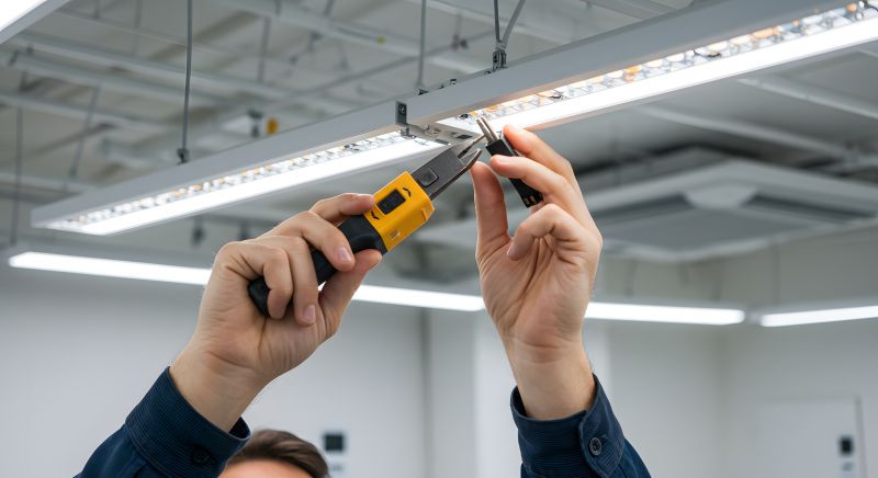 Cabinet Lights Installation