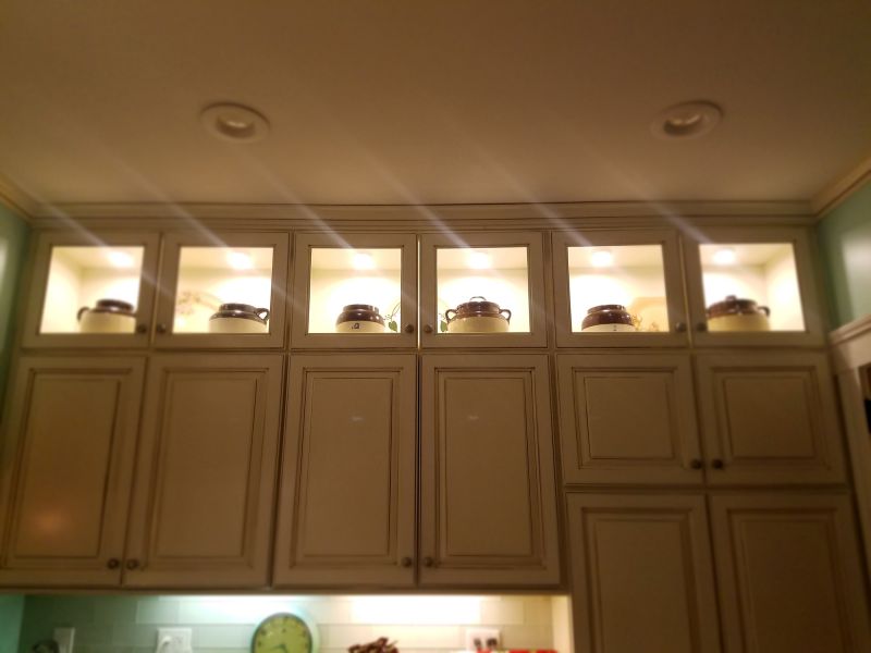 Cabinet Lights Installation